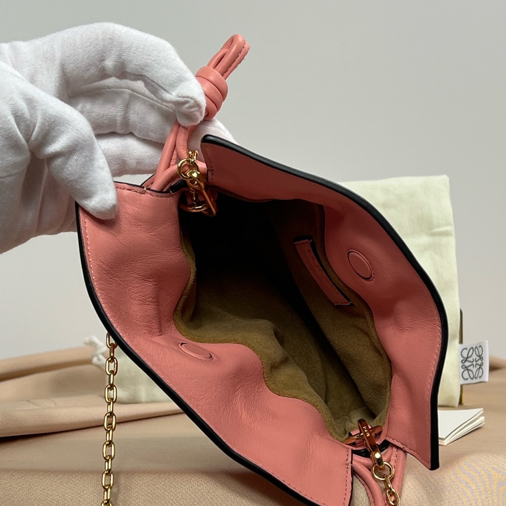 PINK FLAMENCO CLUTCH BAG, NANO SIZE—UNUSED CONDITION—NOT AVAILABLE IN STORES - Picture 14 of 14